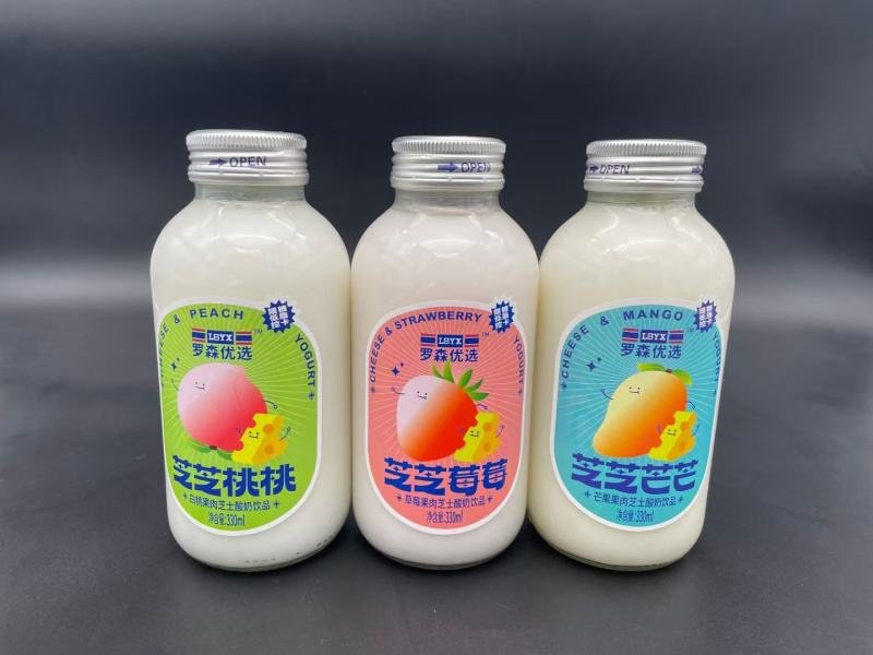 果粒芝士酸奶，新品上市，厂家直销，货真价实