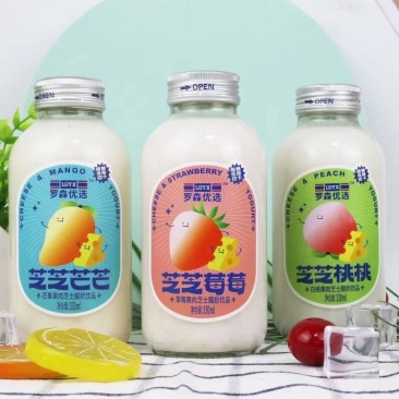 果粒芝士酸奶，新品上市，厂家直销，货真价实