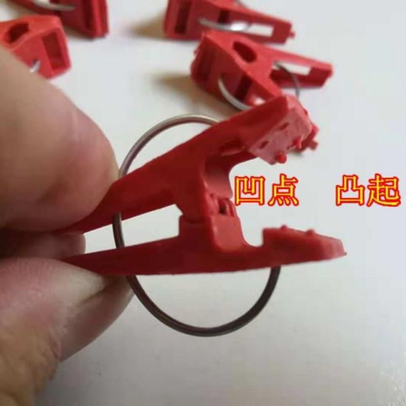 大棚二膜夹塑料二模夹大棚薄膜固定夹子温室花暖房拱形配件膜