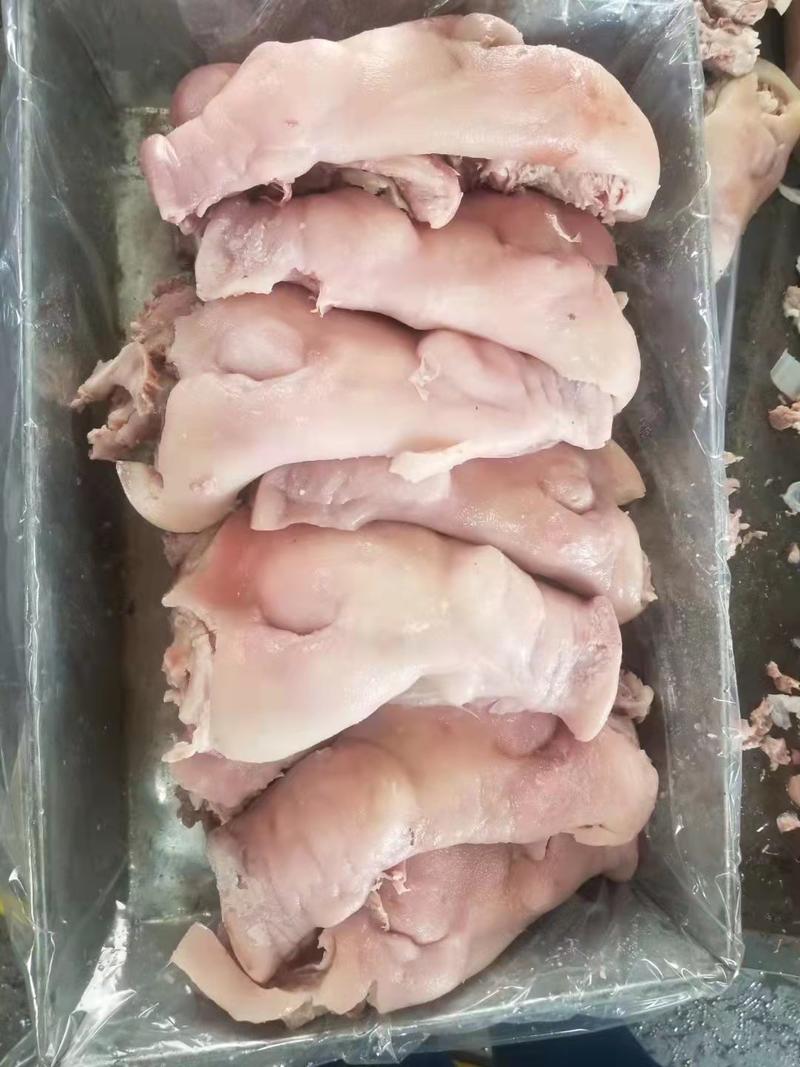 猪头肉纯干货猪脸肉新鲜冷冻半成品纯干货