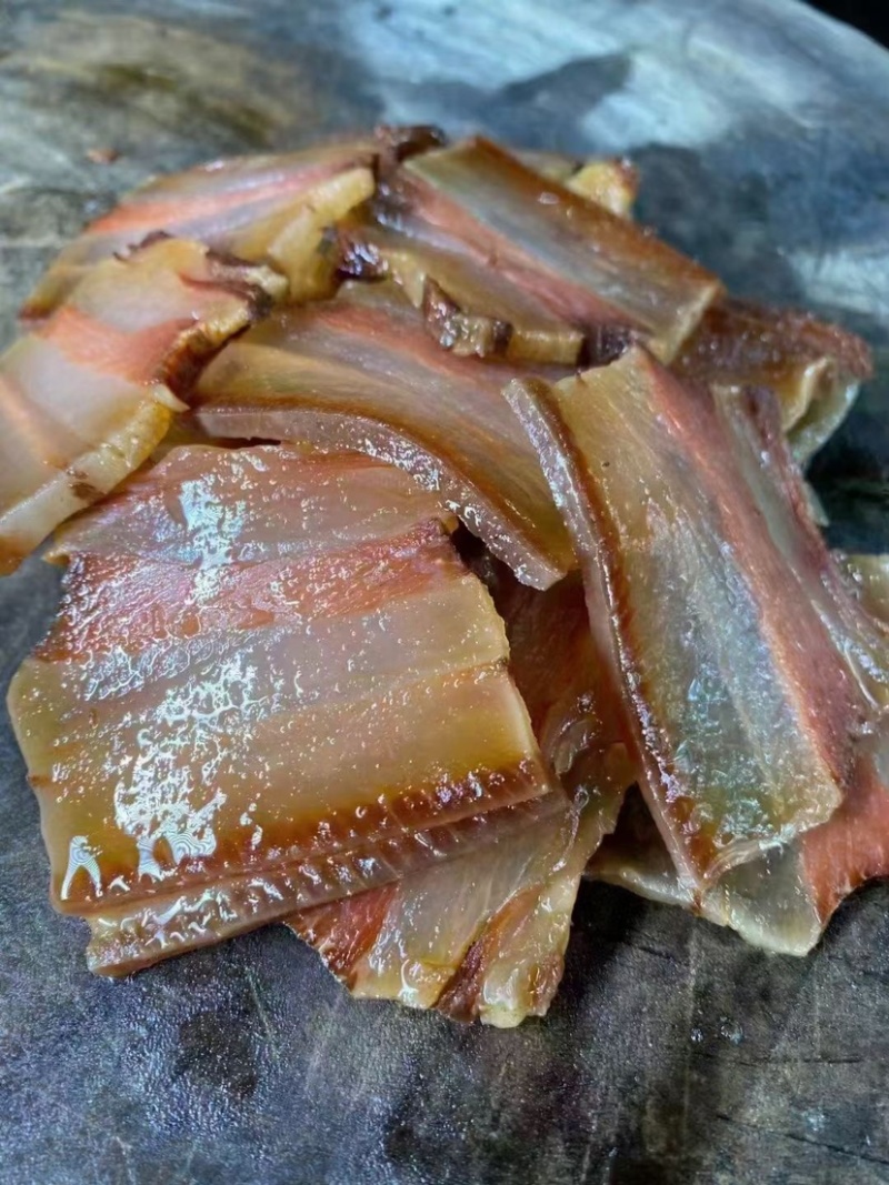 正宗湘西凤凰土猪烟火熏制腊肉