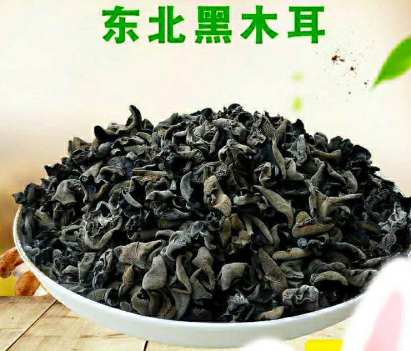 东北黑木耳椴木小碗耳肉厚无根营养美味干货包邮