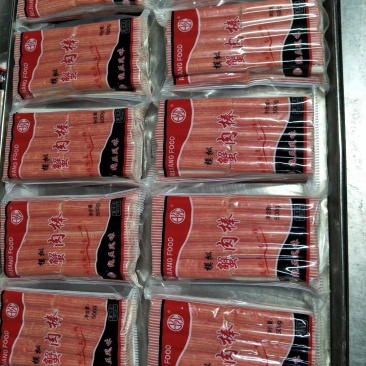 大崎蟹棒蟹柳寿司日料蟹柳蟹棒火锅苕皮豆干用蟹黄螃蟹