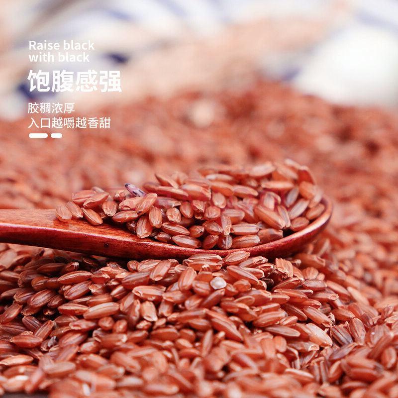 【产地】井冈山红米糙米农家自产新米粳米红香米杂粮包邮