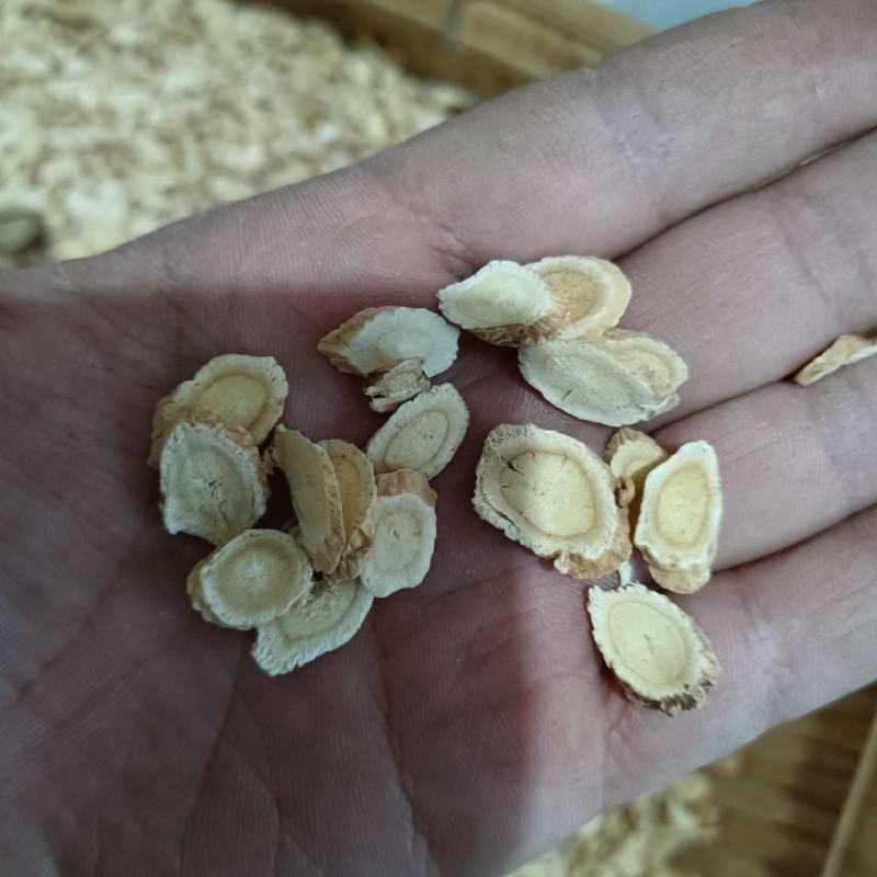 黄芪黄芪斜片颜色正刀工好正宗地产药材