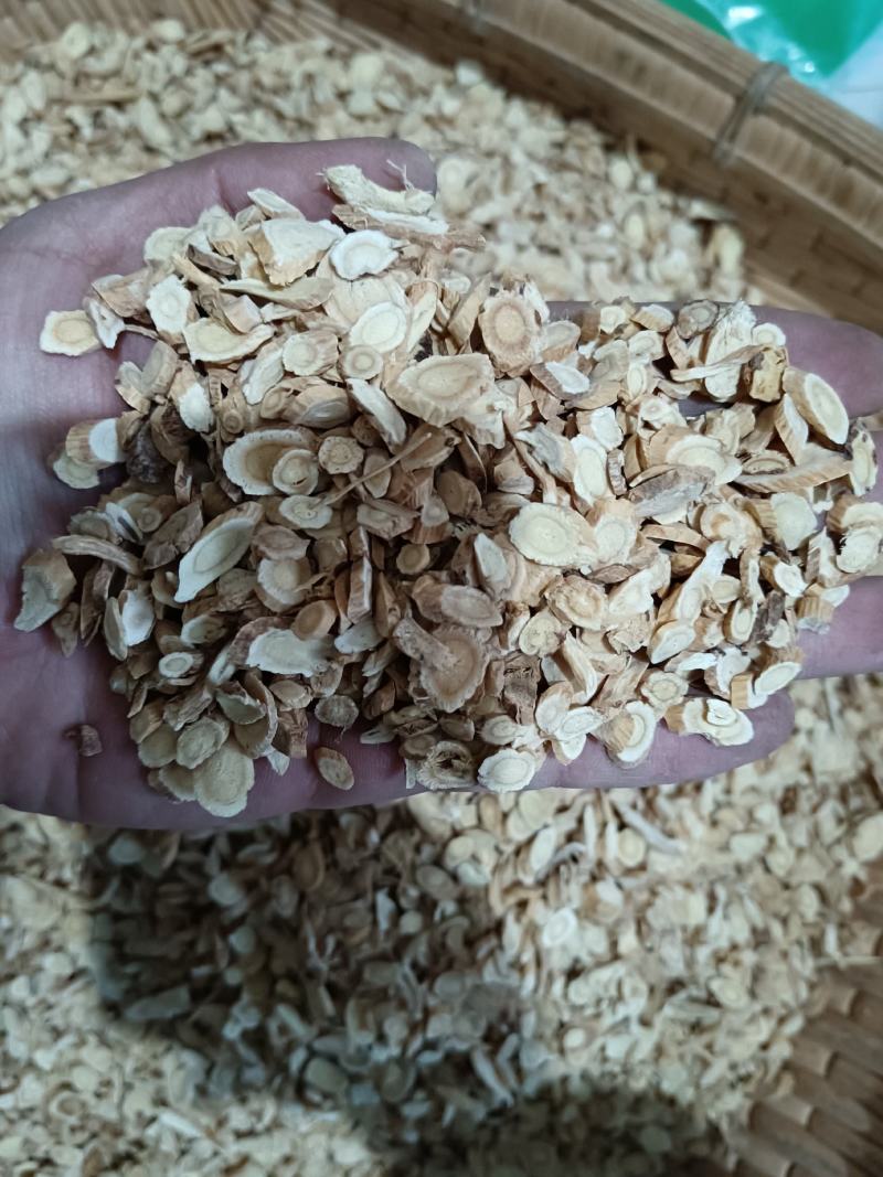 黄芪黄芪斜片颜色正刀工好正宗地产药材