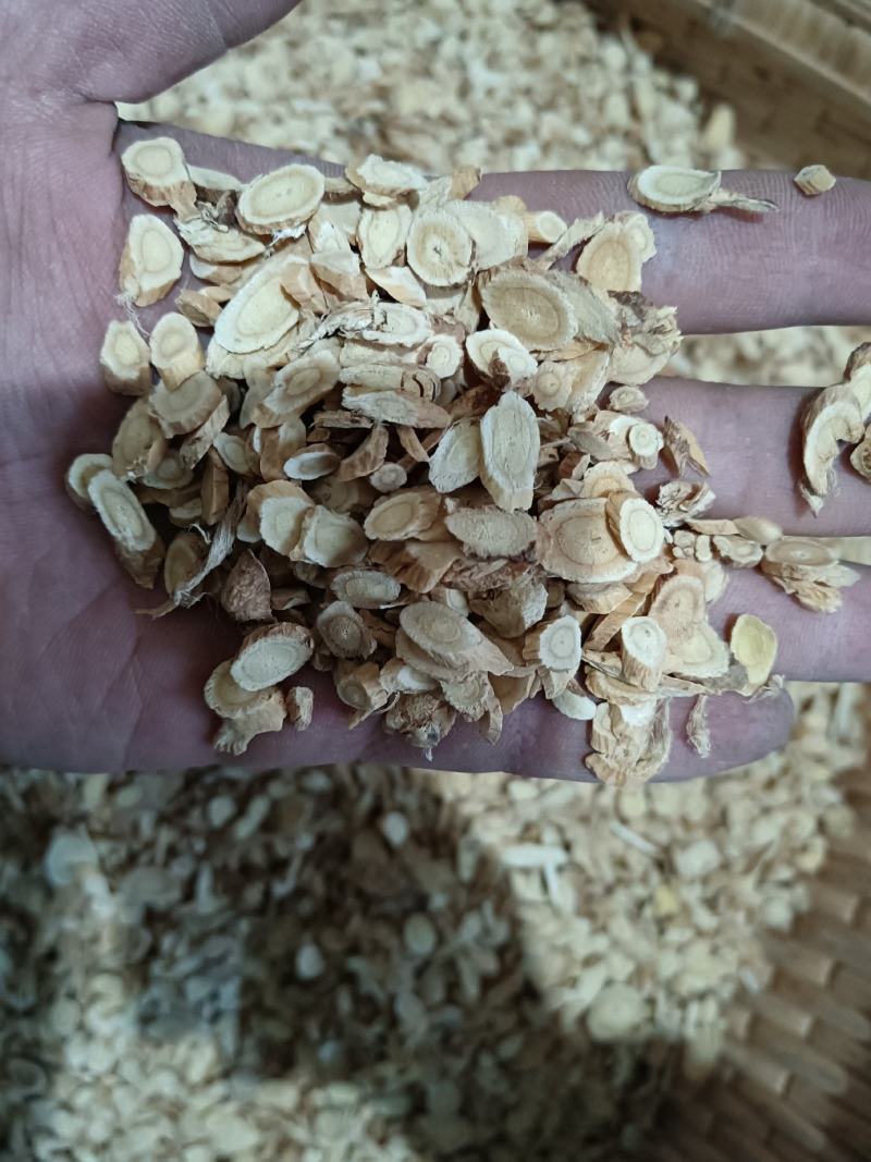 黄芪黄芪斜片颜色正刀工好正宗地产药材