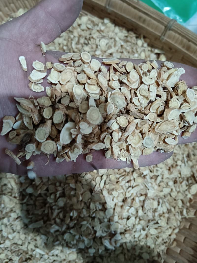 黄芪黄芪斜片颜色正刀工好正宗地产药材