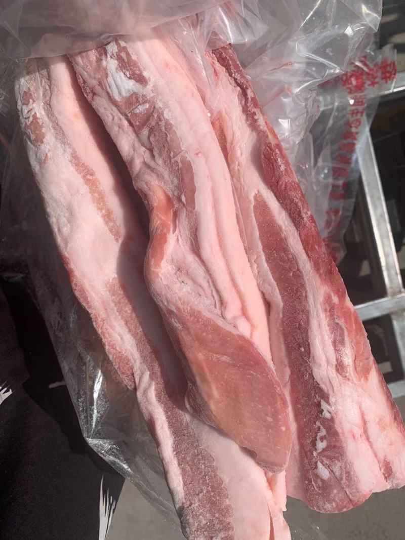 去皮大五花！用途广，适合烧烤，烤肉，自助餐饭店专用