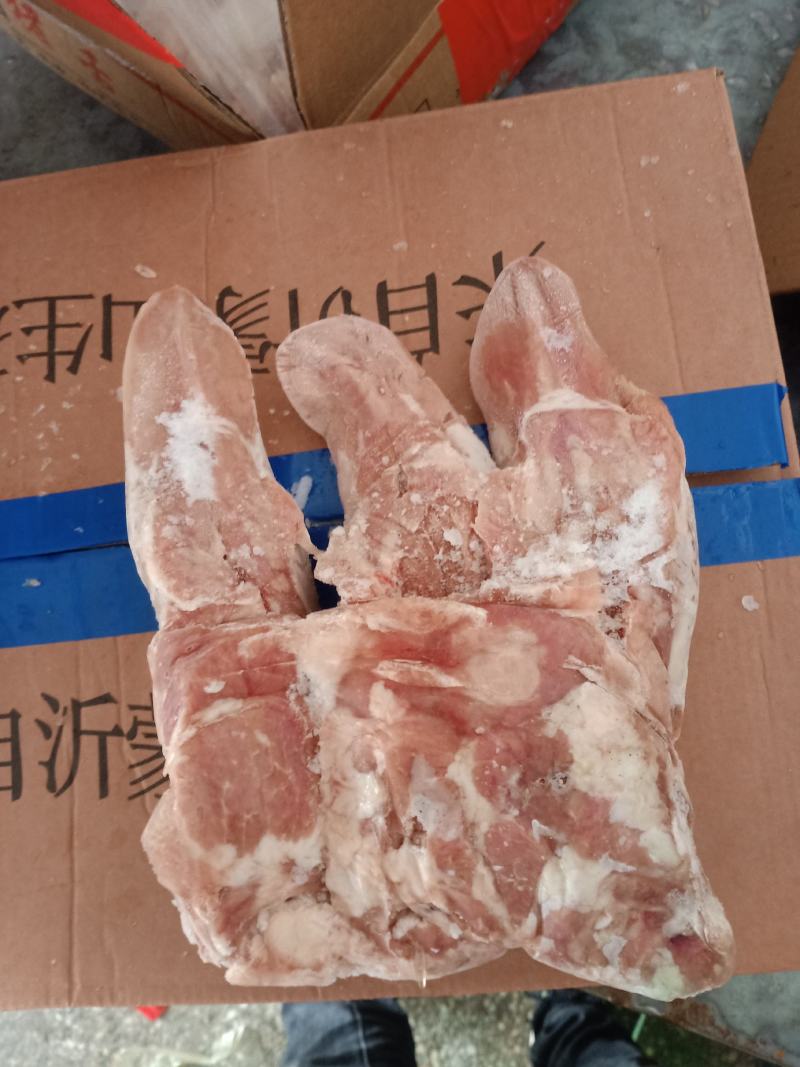 国产肥猪标准新鲜的猪口条！大量有货！30个左右
