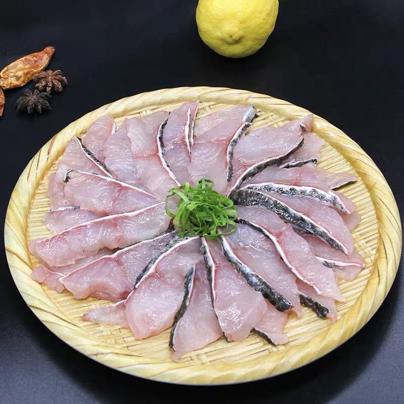 免浆黑鱼片，冰鲜，滑嫩