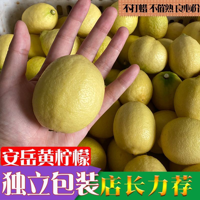 四川安岳柠檬皮薄汁多各种规格批发零售代发量大从优
