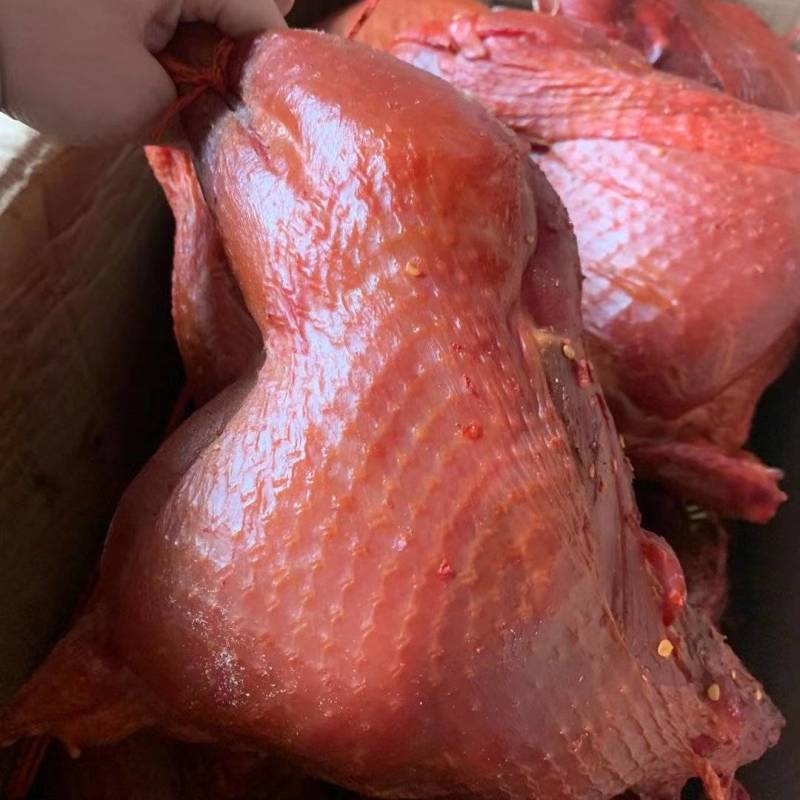 烟熏大鸡腿鸭边腿地摊年货热销产品量大从优