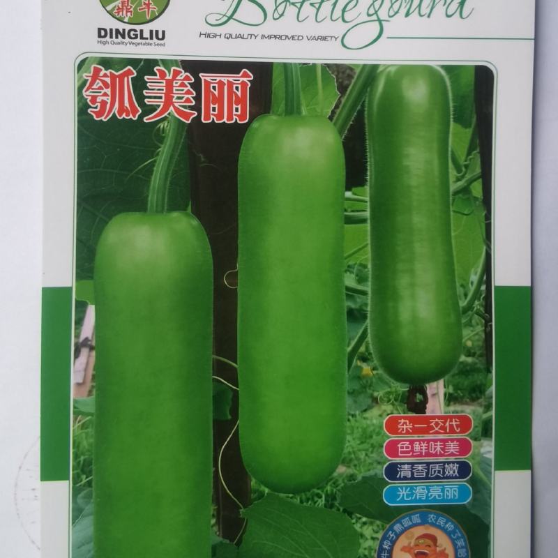 油绿瓠瓜种子瓠美丽早熟瓜条顺直质优脆嫩味美