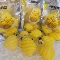 广东湛江徐闻愚公楼去皮香水小菠萝，即食食品，证件齐全