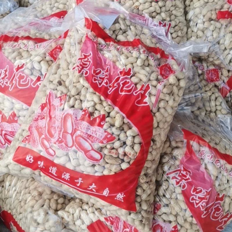 河北原味铁锅炒花生原味熟花生大量出售价格合理质量可靠