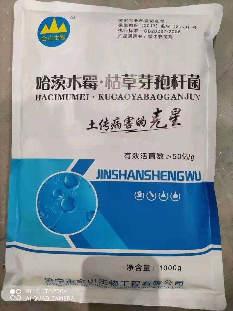 哈茨木霉菌作为微生物菌利、具广谱性杀菌，预防真菌病害