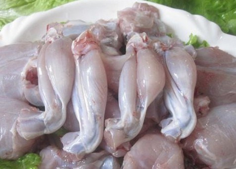 牛蛙肉鲜活现杀净牛蛙