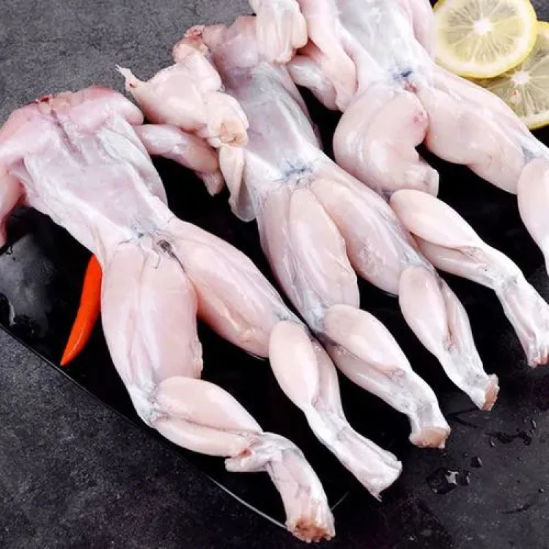 牛蛙肉鲜活现杀净牛蛙