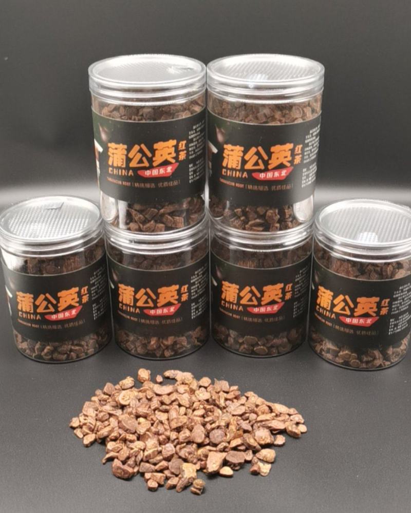 蒲公英发酵红茶，蒲公英根茶，发酵茶，蒲公英茶，产区直发