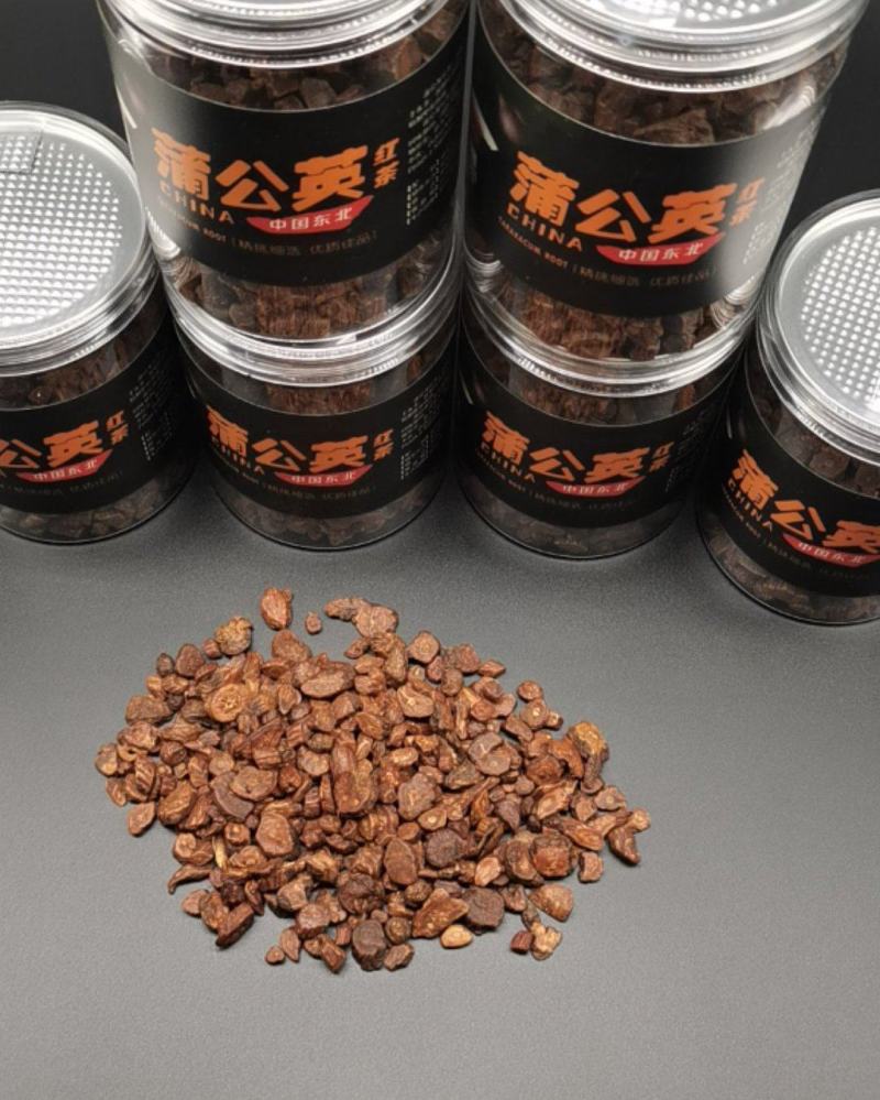 蒲公英发酵红茶，蒲公英根茶，发酵茶，蒲公英茶，产区直发