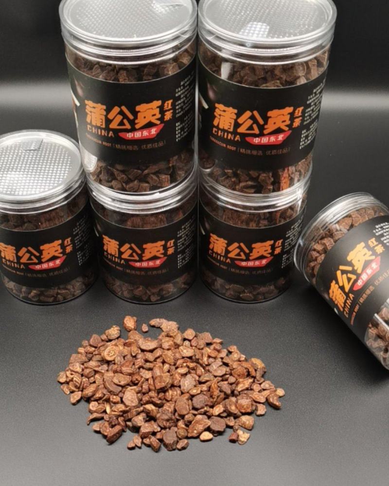 蒲公英发酵红茶，蒲公英根茶，发酵茶，蒲公英茶，产区直发