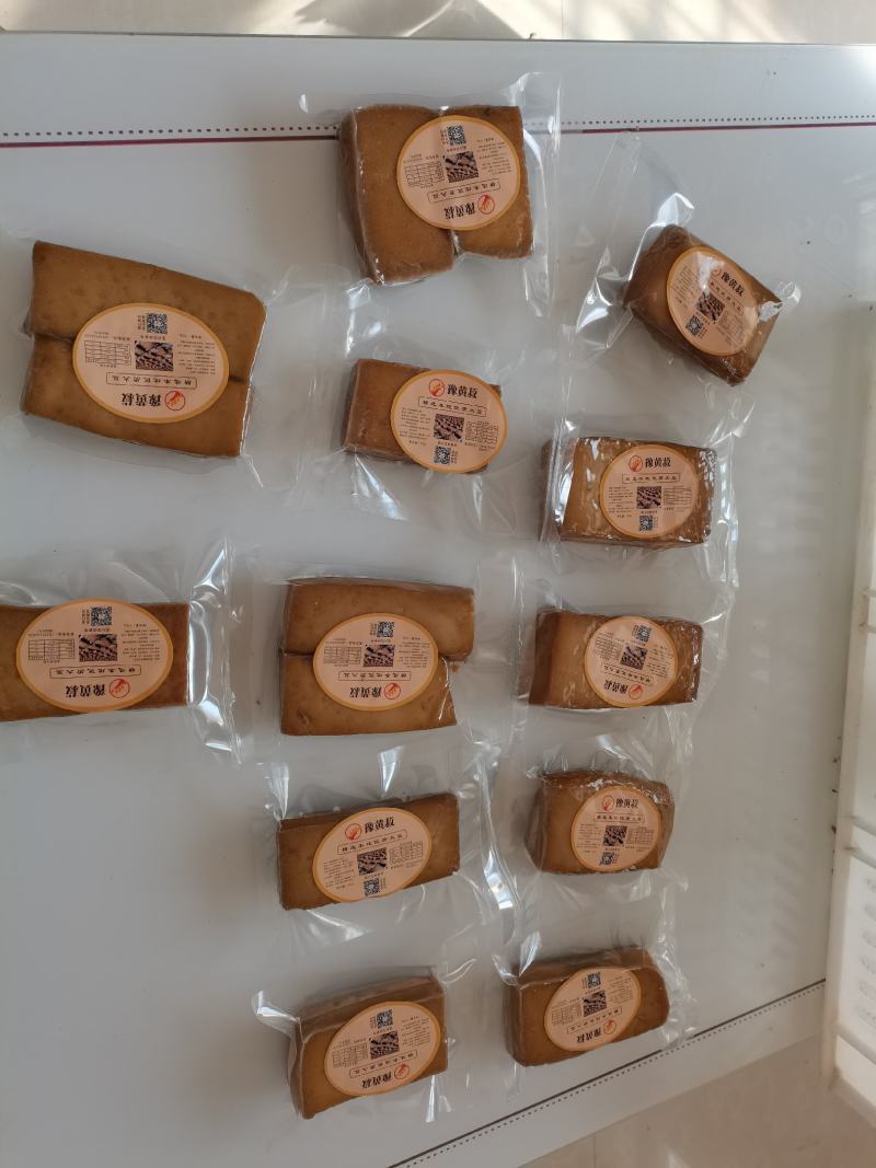 手工灰培豆腐干