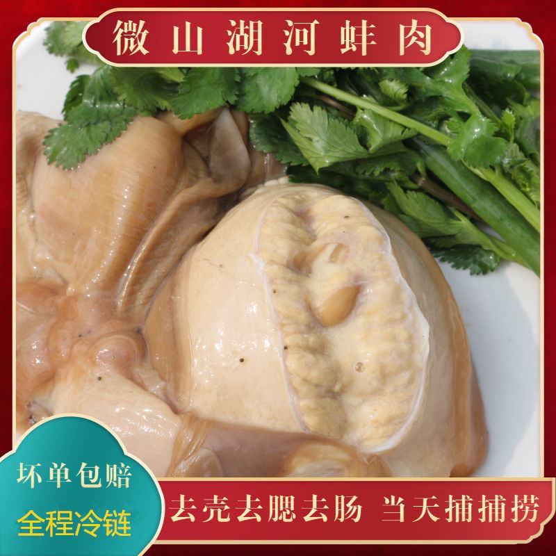 【包邮-河蚌】热销新鲜活体现杀去壳无沙新鲜河蚌多规格贝类