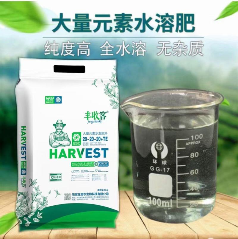 大量元素肥料大量元素水溶肥平衡肥20-20-20