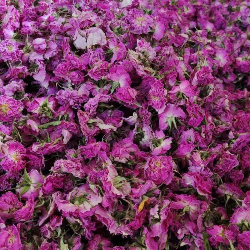 新疆-玫瑰干花大马士革玫瑰花冠，自然晾晒欢迎下单
