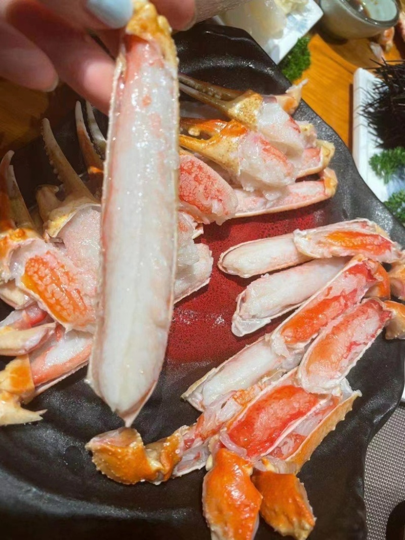 俄罗斯马加丹鳕蟹脚4L加大适合自助餐日料中餐