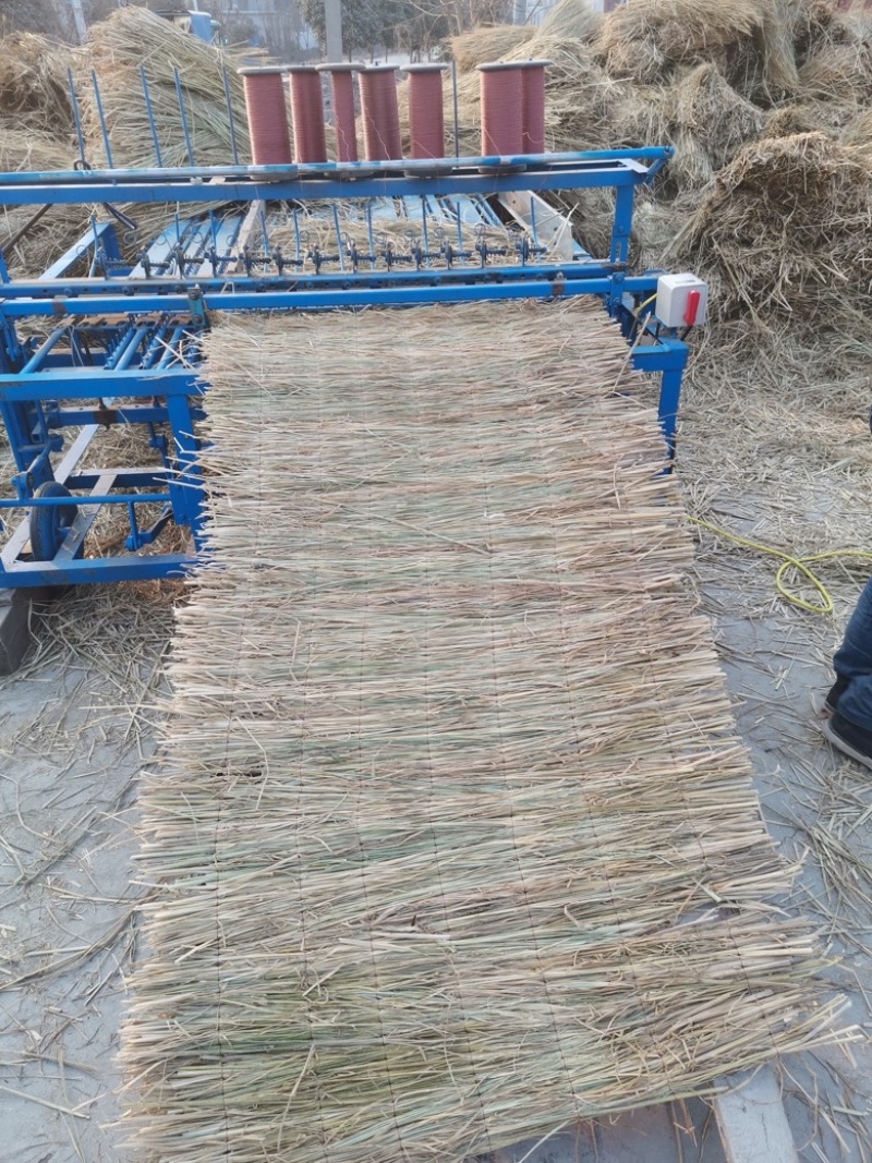 大棚保温稻草草帘。地面防滑草垫，绿化道路工程覆盖稻草