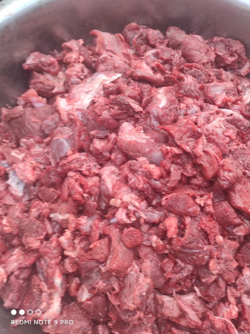 纯干牛碎肉，肉块，干净无油无水