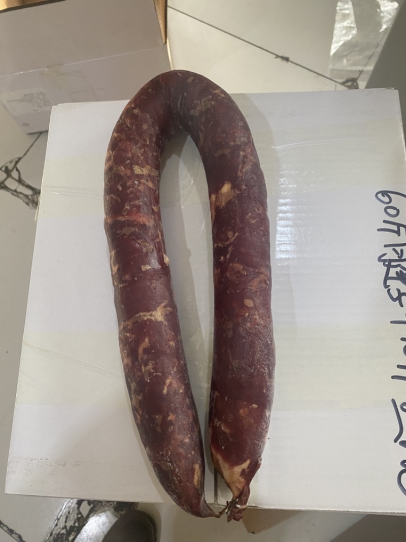 熏马肠，纯马肉块灌制，可发全国，一手货源