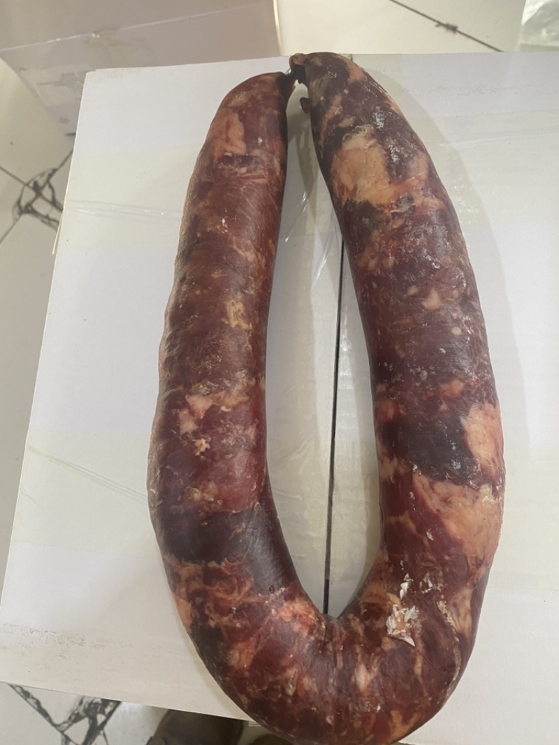 熏马肠，纯马肉块灌制，可发全国，一手货源