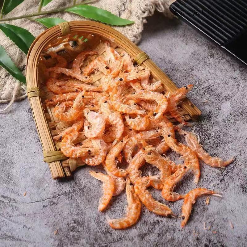 新货大号南极红磷虾皮非特级淡干无盐添加即食虾干