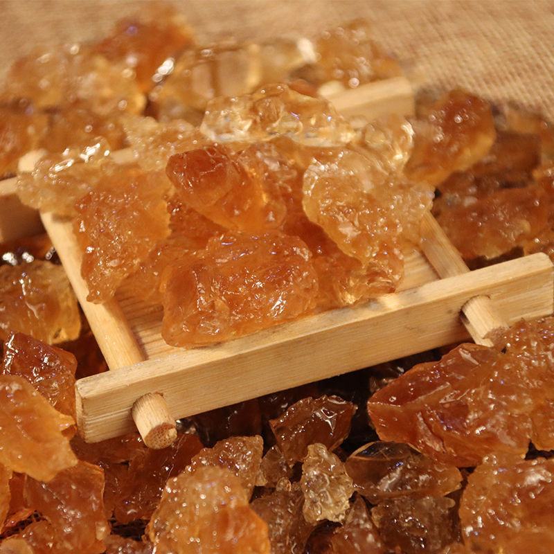 云南黄冰糖小粒冰糖甘蔗黄糖多晶老冰糖炖