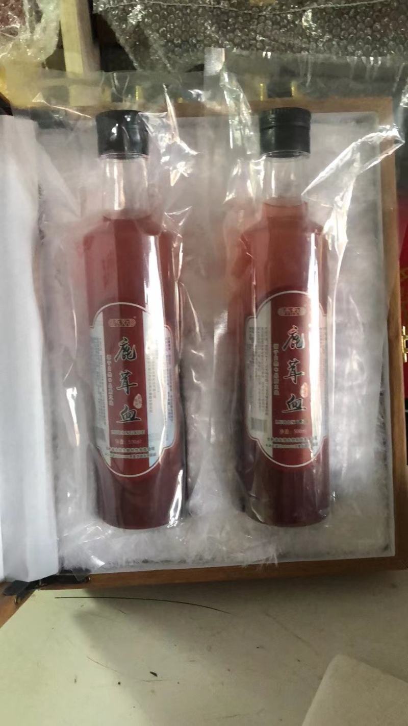 东北吉林鹿场直供梅花鹿鹿茸血
