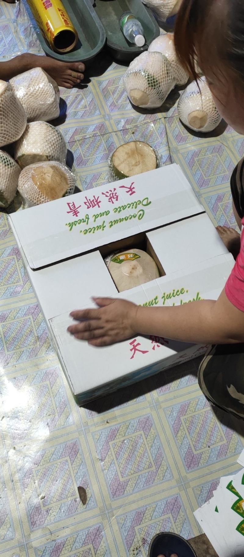 椰青2~3.5斤一个承接一件代发批量整车超商相关业务