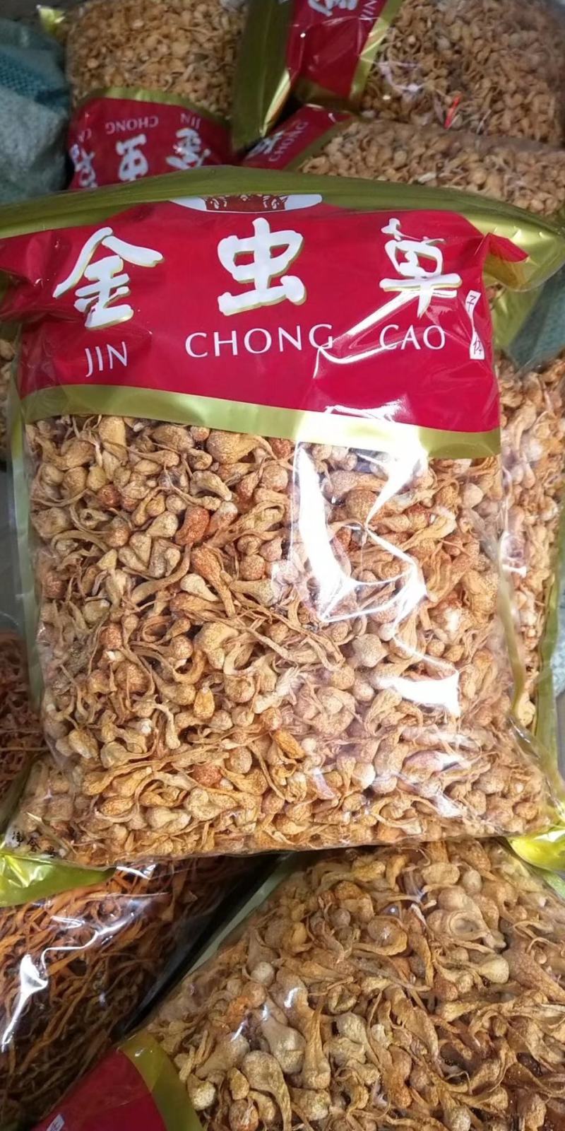 虫草花金虫草各种中药材批发不满意可退换换货