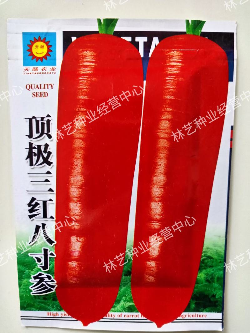 三红八寸参胡萝卜种子老品种红胡萝卜种籽三红八寸参非转基因