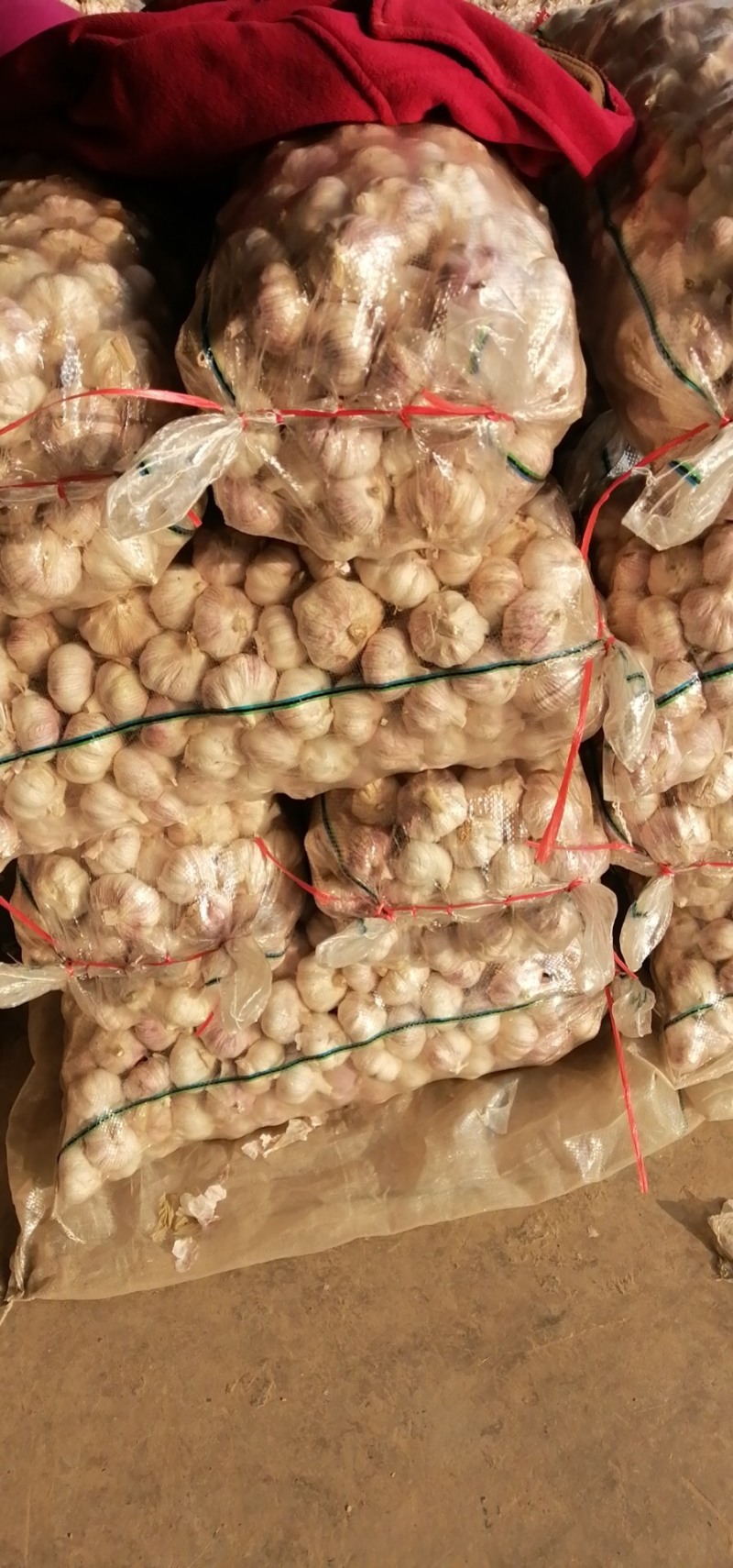 河南开封杞县大蒜精品红瓣紫皮蒜干蒜产地直发品质保证
