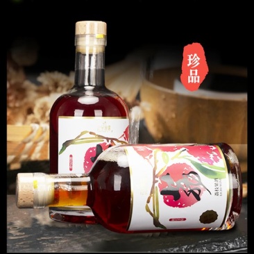 农呈蜜意*荔枝果酒**荔香馥郁,醺风盈盈.