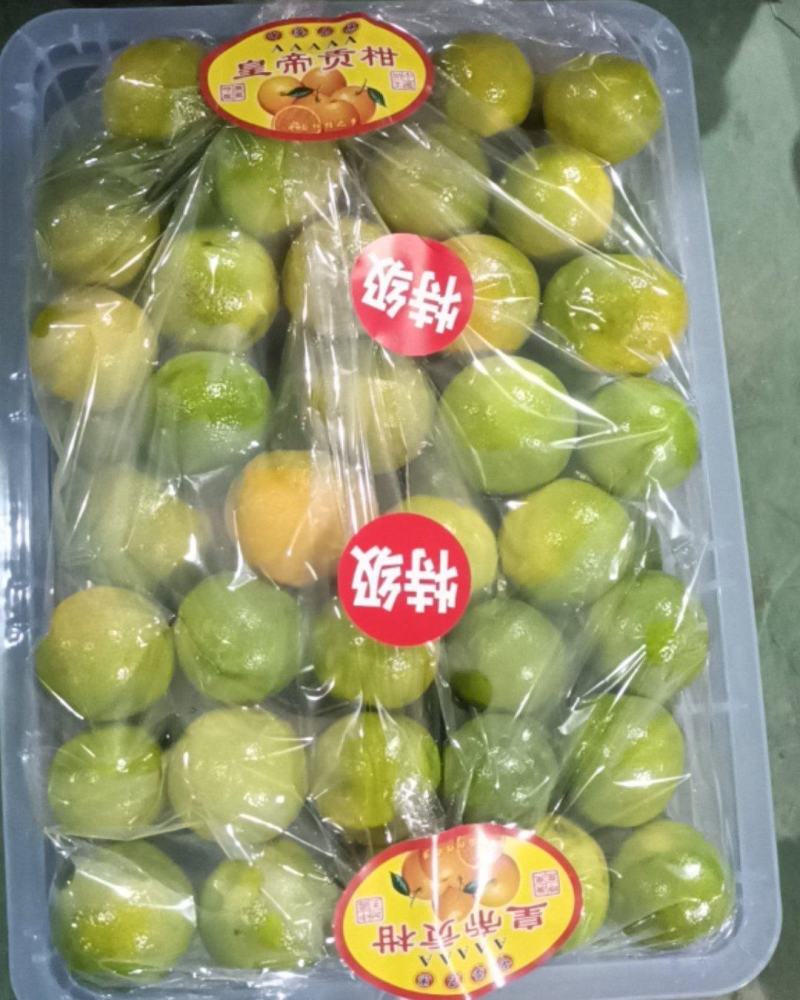 【精选优选】广东皇帝柑贡柑过机精选精品打腊果大量供应