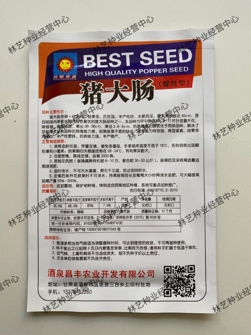 螺丝椒种子高产早熟超辣大果实品种阳台盆栽农家菜园螺丝辣椒