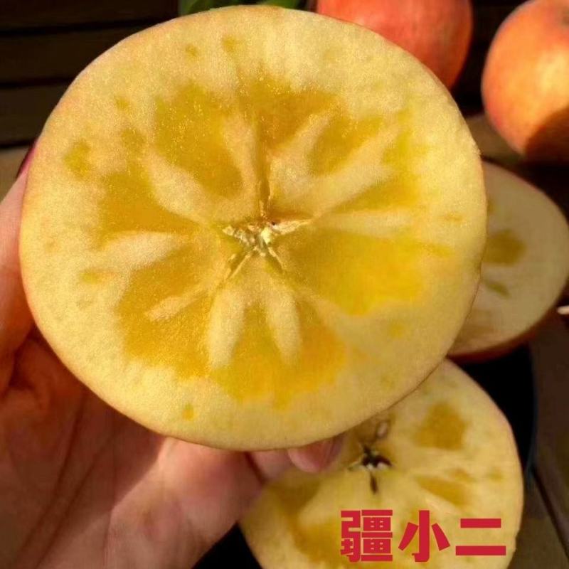 正宗新疆阿克苏苹果冰糖心苹果红富士苹果精品原产地直发