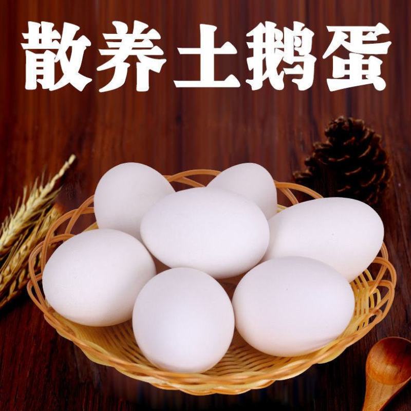 鹅蛋新鲜鹅蛋正宗农家散养现捡现发新鲜孕妇宝宝鹅蛋