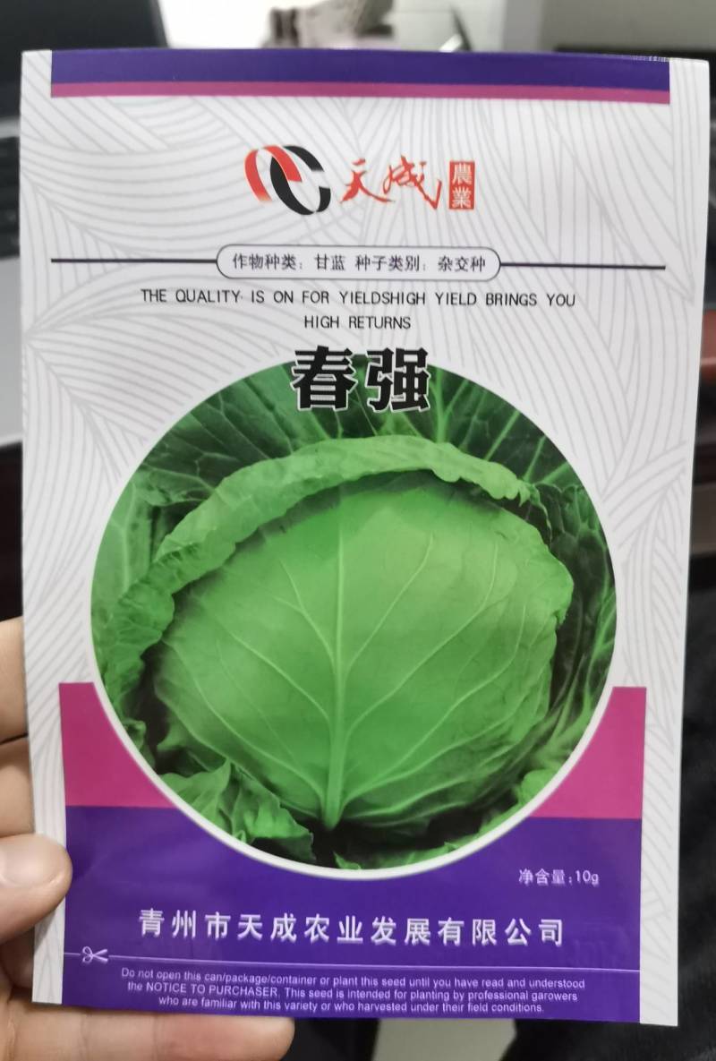 春强甘蓝种子