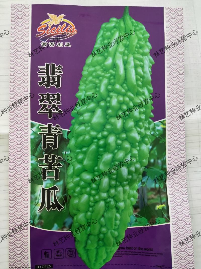 翡翠青苦瓜种子青苦瓜种籽疙瘩绿苦瓜籽蔬菜种子高产