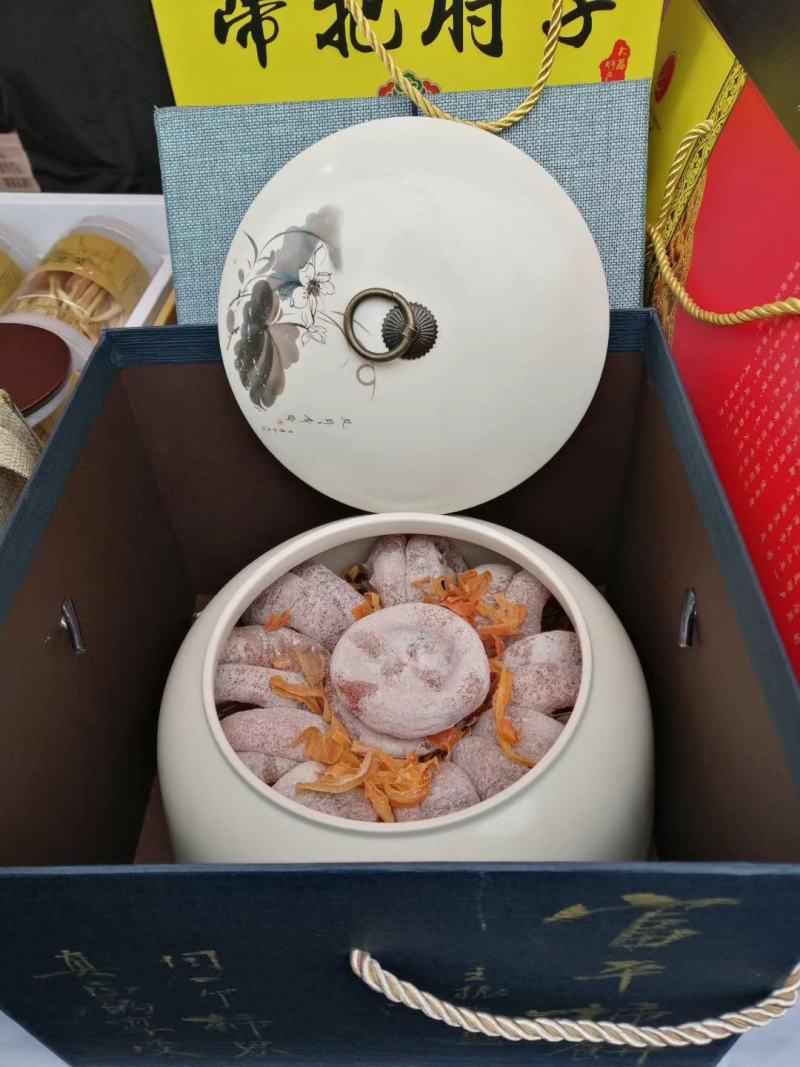 陕西省富平县农家自产吊霜柿饼，保质保量，欢迎品偿。